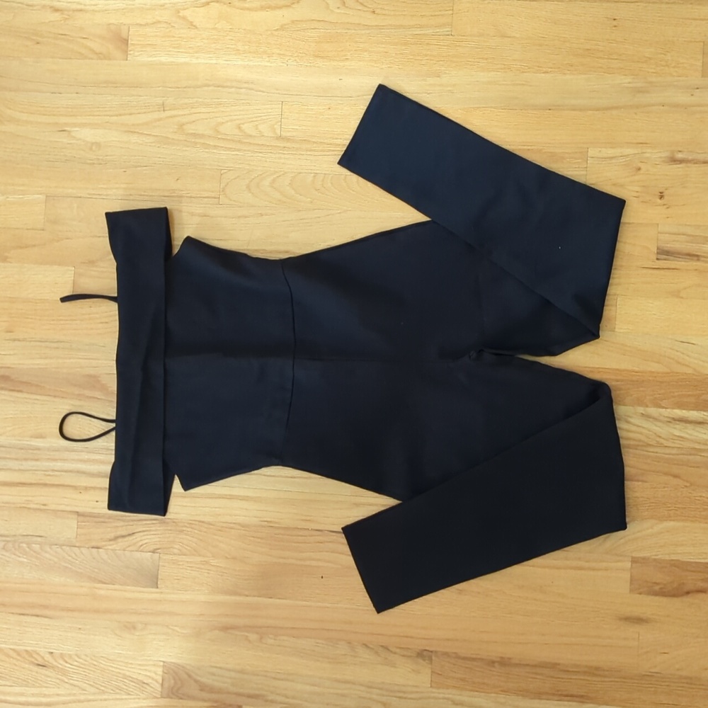 Black jump suit